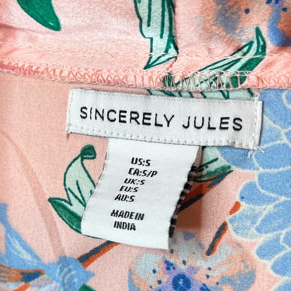 Pink Floral Night Gown & Robe - Picture 4 of 4